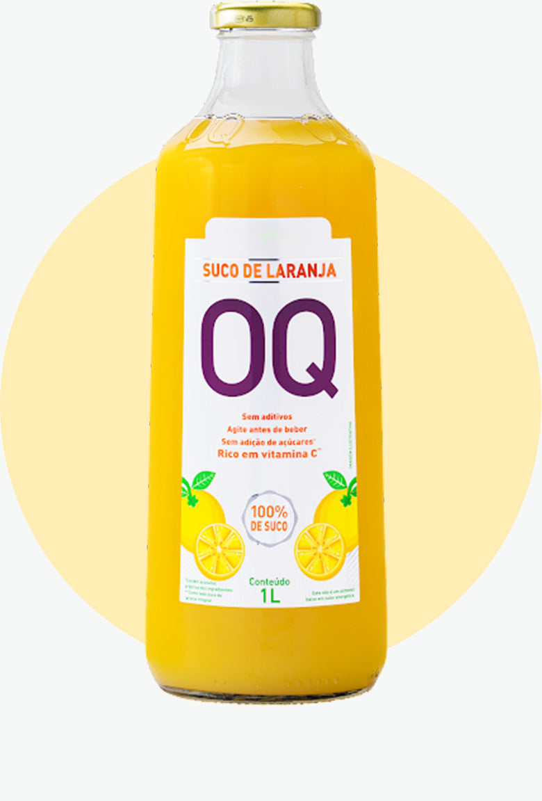 OQ Orange Juice/ Suco de Laranja 1L