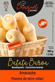 Banquet Gourmet Arracacha/ Batata Baroa Mandioquinha 680 Gr