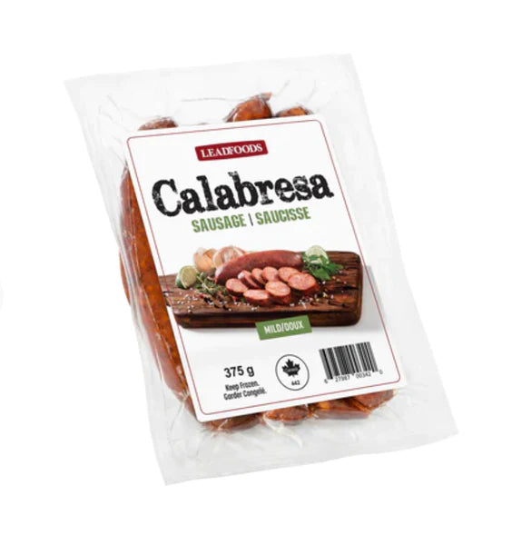 LeadFoods Calabrese Sausage/Linguica Calabrese 375 GR
