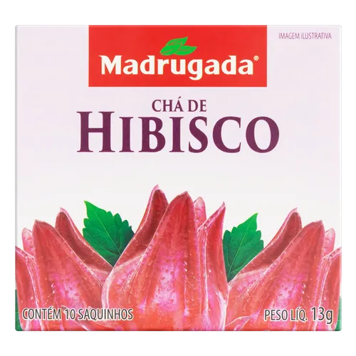 Madrugada Hibiscus Tea/ Cha Hibiscus 13 Gr