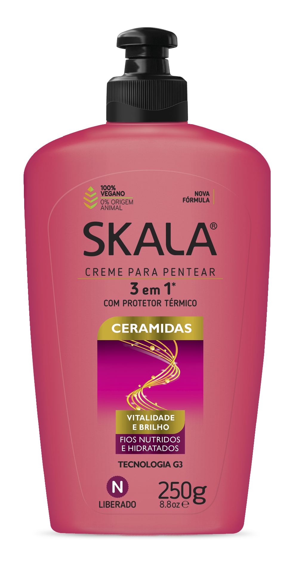 Skala Ceramidas Styling Cream/Creme para Pentear 250g