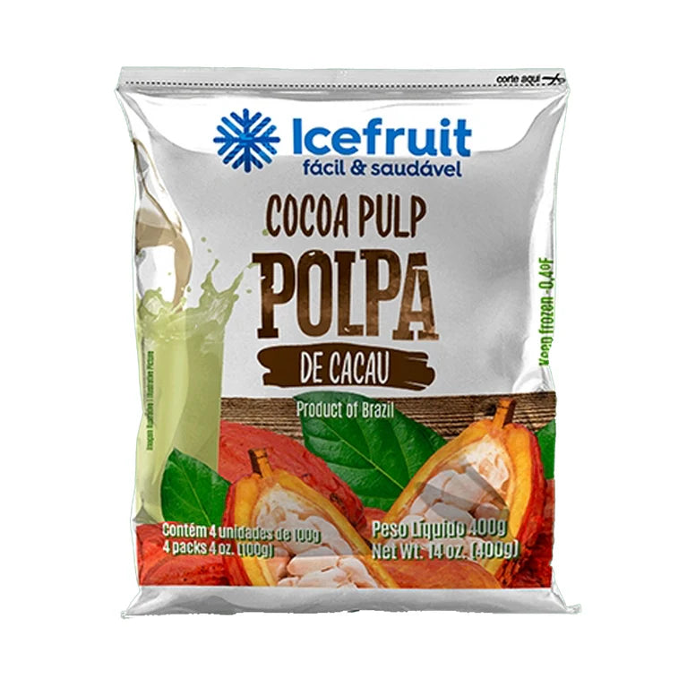 Ice Fruit Cocoa Pulp/ Polpa de Cacau 400 Gr