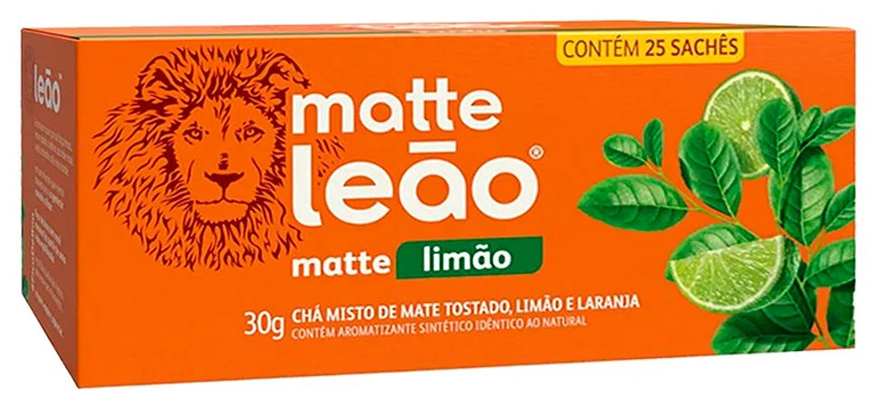 Matte Leao Lemon Tea/Cha Mate Limao e Laranja30 Gr