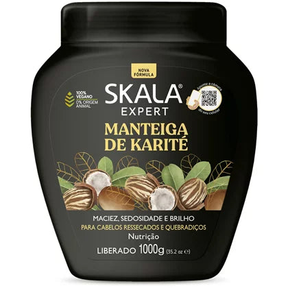 Skala Expert Shea Butter Styling Cream/ Creme Expert Manteiga Karite 1 Kg