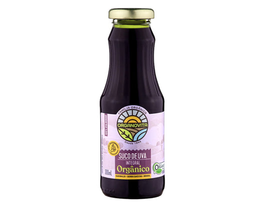Organovita Organic Grape Juice/ Suco de Uva Organico 1 L