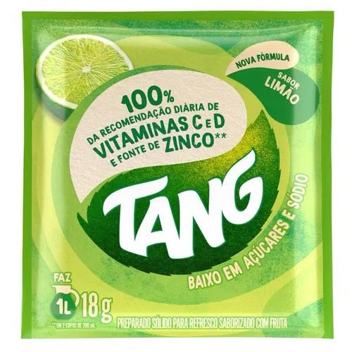 Tang Lemon Powder Drink/ Suco em Po Sabor Limao 18 Gr