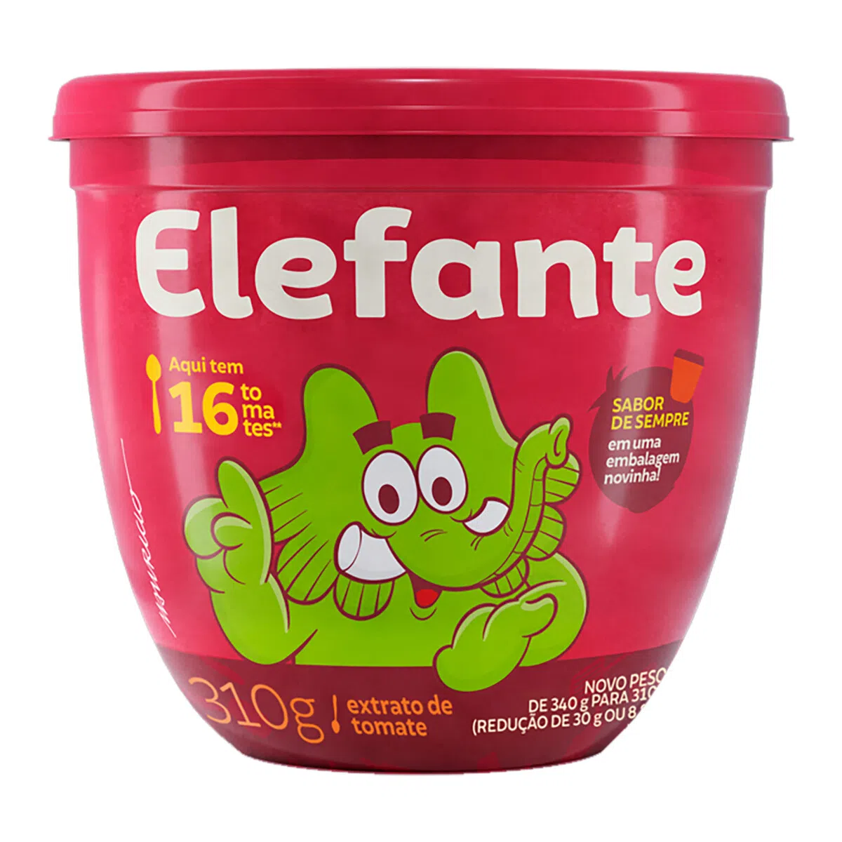 Elefante Tomato Sauce/Extrato de Tomate 310 Gr