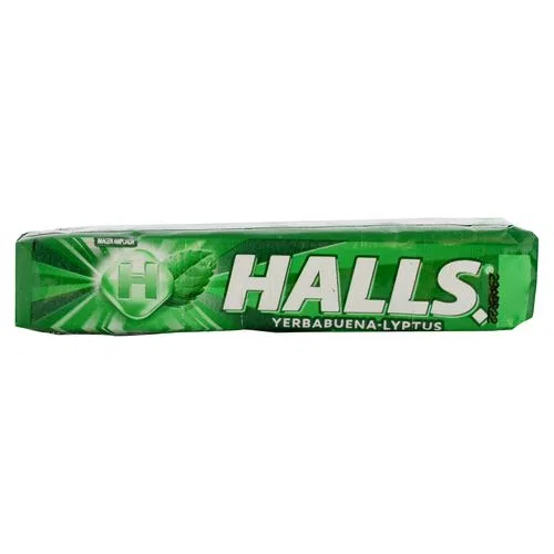 Halls Spearmint Candy/Bala Menta 25.7 Gr