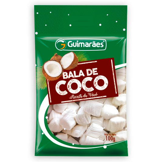 Guimaraes Coconut Candy 100 G/ Bala de Coco