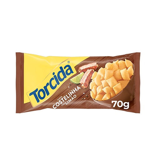Torcida Rib with Lemon Snack / Salgadinho Costelinha com Limao 70 gr