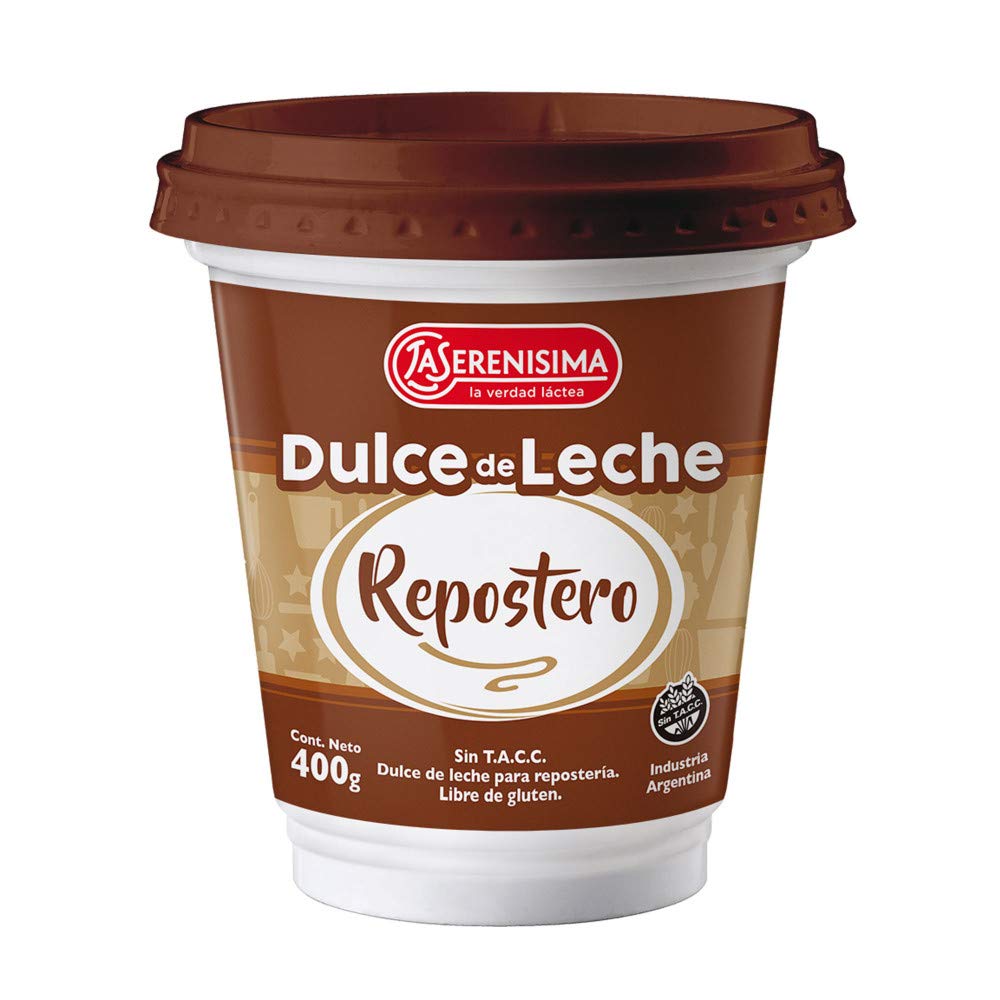 La Serenisima Dulce de Leche Repostero/Doce de Leite Repostero 400 Gr