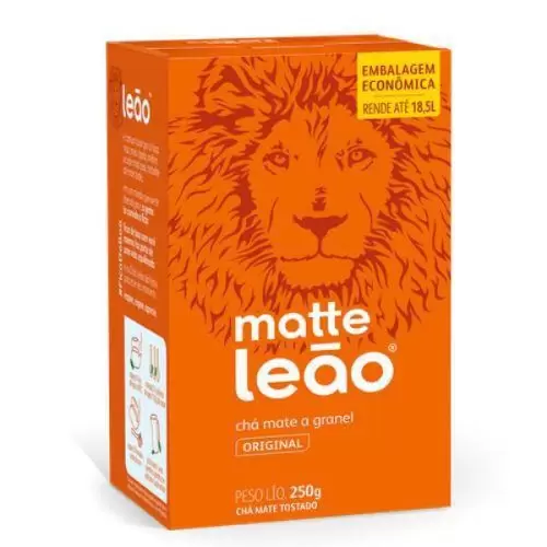 Matte Leao Original Tea/Cha Natural Granel 250 Gr