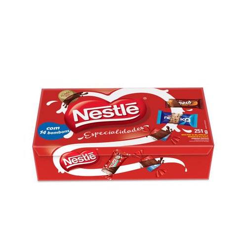 Nestle Assorted Chocolates/ Especialidades Caixa 251 Gr