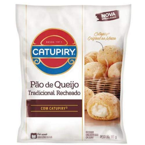 Catupiry Stuffed Cheese Rolls/Pao de Queijo c/Catupiry 390 Gr