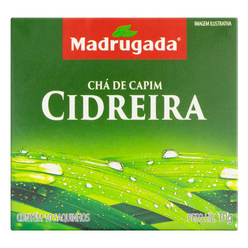 Madrugada Lemon Grass Tea/Cha Capim Cidreira 10 Gr