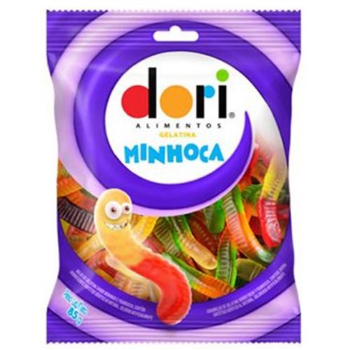 Dori Minhoca Jelly Candy/ Balas de Gelatina 85 G