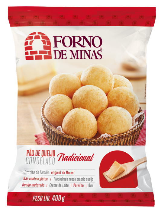 Forno de Minas Cheeserolls Traditional/Pao de Queijo 400 GR