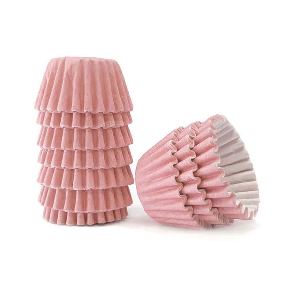 Vipel Paper Cups for Sweets Light Pink/Forminha de Doces Rosa Claro N.5 100 Un