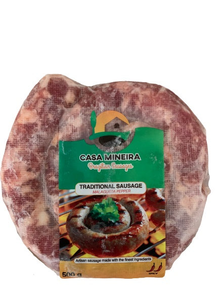 Casa Mineira Spicy Sausage/Linguica Apimentada 500 Gr