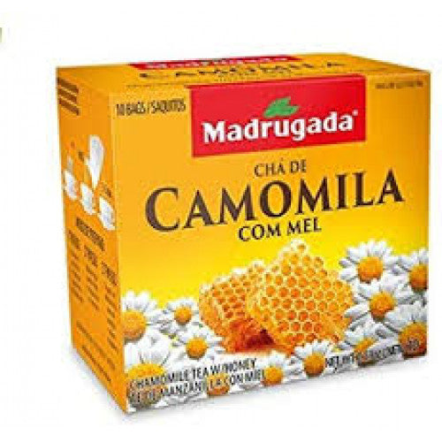 Madrugada Chamomile w/Honey Tea/Cha Camomila C/Mel 10 Gr
