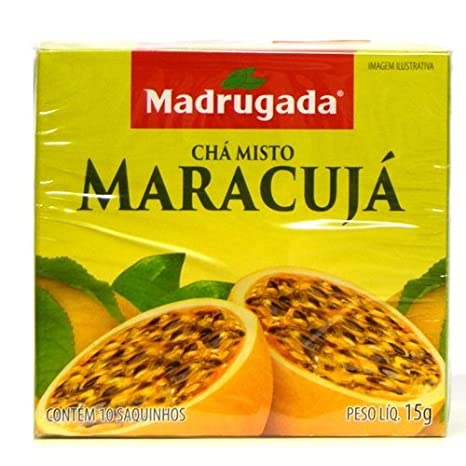 Madrugada Passion Fruit Tea/Cha Maracuja 15 Gr