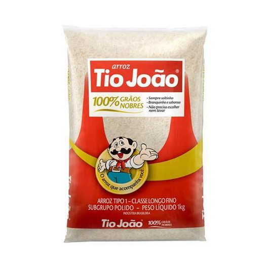 Tio Joao White Rice/Arroz Branco 1 Kg