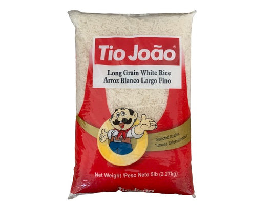 Tio Joao White Rice/Arroz Branco 2.27 Kg