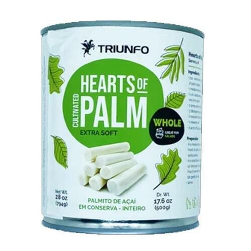 Triunfo Hearts of Palm/ Palmito de Pupunha em Conserva 500g