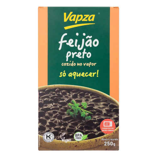 Vapza Black Beans/Feijao Preto 500 Gr