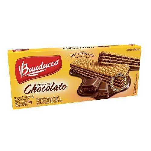 Bauducco Wafer Chocolate/Wafer Chocolate 165 Gr