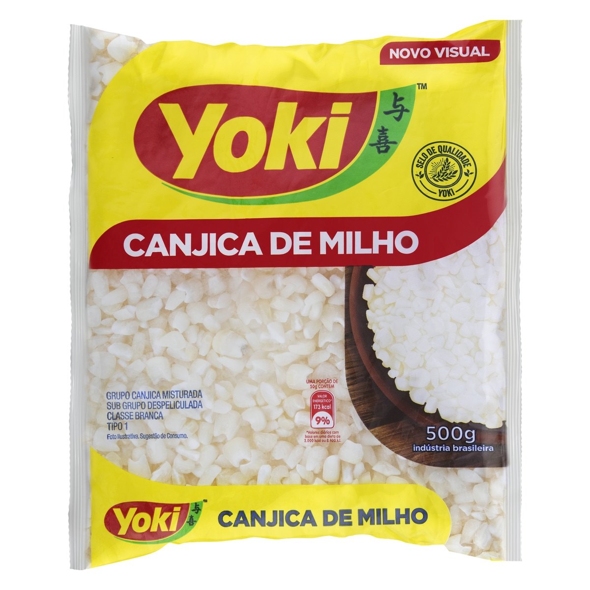 Yoki White Corn Course/Canjica 500 GR