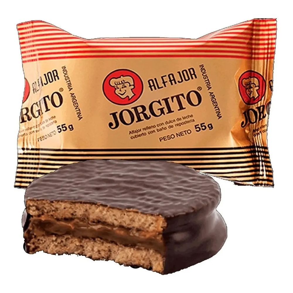 Jorgito Alfajor Chocolate 55 Gr