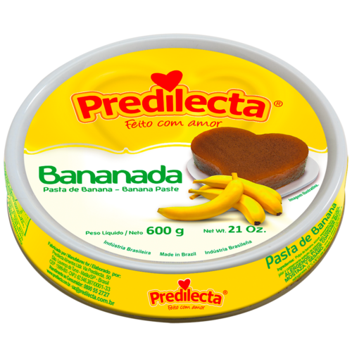 Predilecta Banana Paste/Bananada 600 Gr